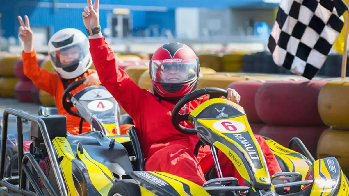 Karting Race Action