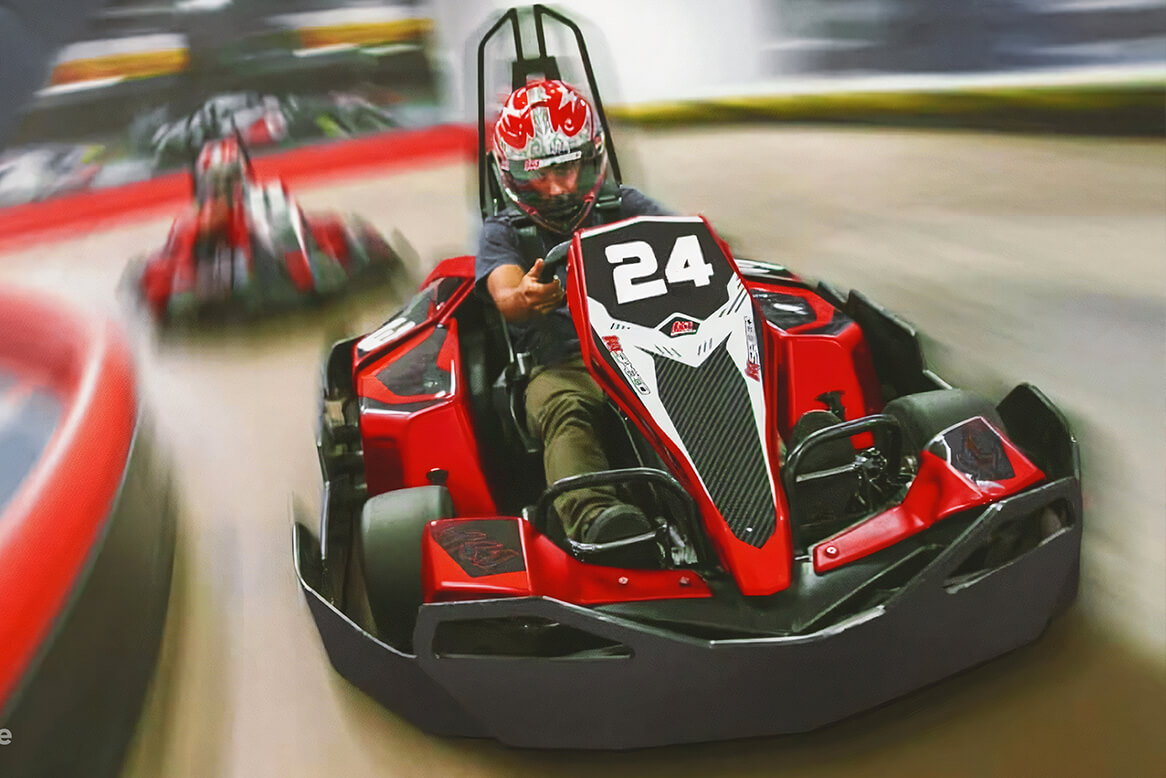 Karting at Aotearoa Circuit